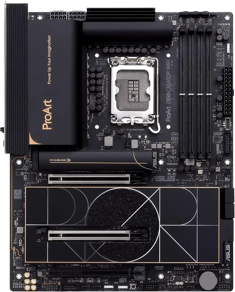 Informático Valdebebas - Montaje ASUS ProArt Z890 Creator WIFI Intel Valdebebas