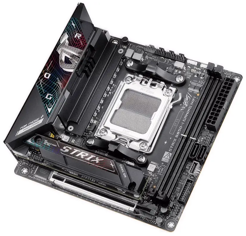 Informático Valdebebas - Montaje ASUS ROG STRIX B850-I GAMING WIFI Valdebebas