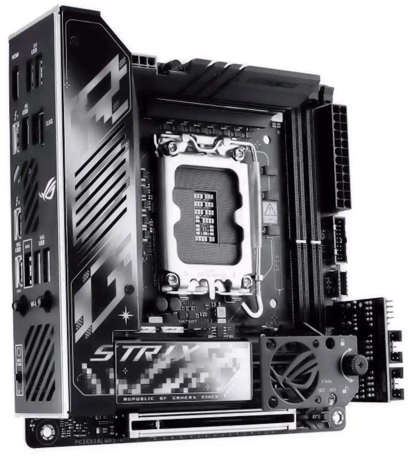 Informático Valdebebas - Montaje ASUS ROG STRIX Z890-I GAMING WIFI Valdebebas