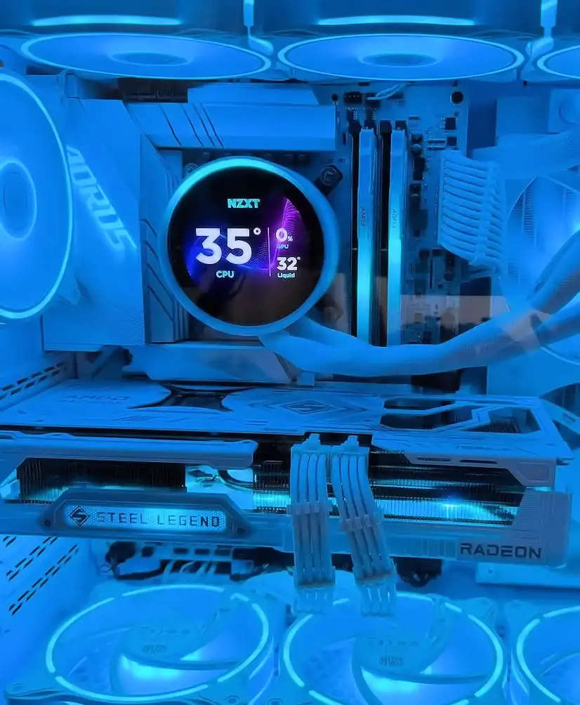 Montaje Refrigeración Líquida NZXT Gaming PC Valdebebas